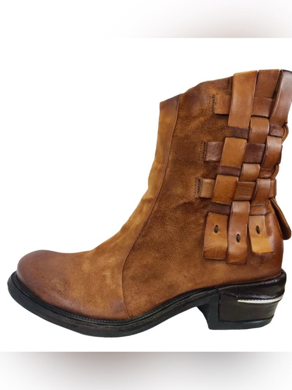 A.S. 98 Airstep Boho Biker Ankle Boots